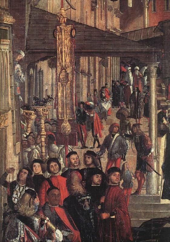 The Healing of the Madman (detail) fdg, CARPACCIO, Vittore